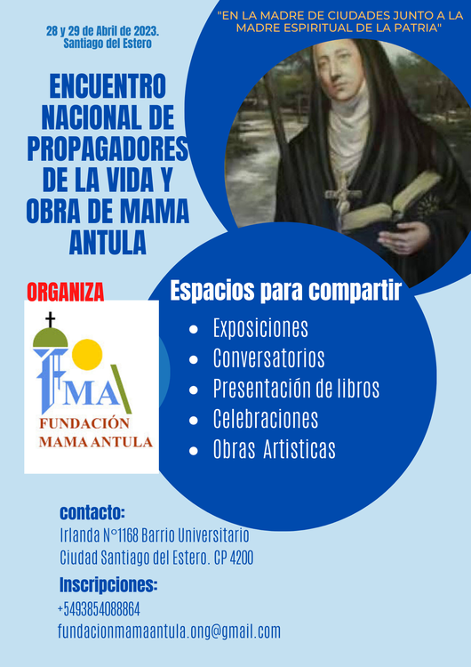 Encuentro Nacional Mama Antula 2023